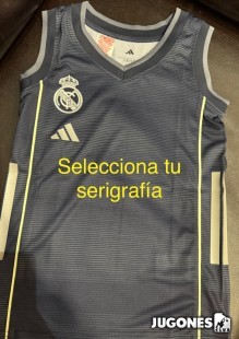 Camiseta Real Madrid 25-26 (Con Serigrafia)