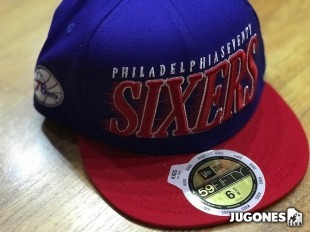 Gorra New Era Speed Stream Jr Philadelphia 76ERS