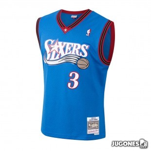 Jersey Swingman Mitchell & Ness 76ers  Allen Iverson 99-00