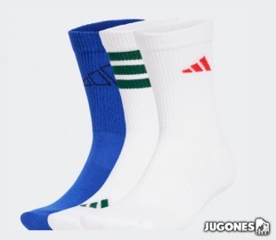 Pack 3 Adidas Socks