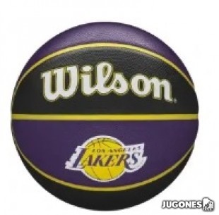 Balon Wilson NBA Team Tribute Angeles Lakers