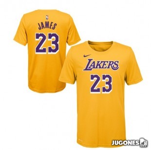 Camiseta Lebron James Lakers Jr