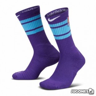 Los Angeles Lakers Elite City Edition Mixtape socks