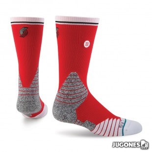 Calcetines Stance Logo Crew Portland Trail Blazers