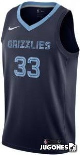 Camiseta Memphis Grizzlies Marc Gasol Jr