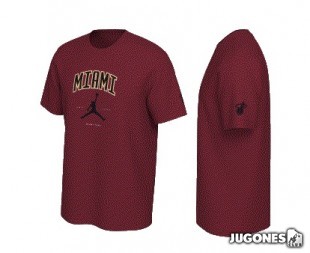 NBA Jordan Cities Miami Heat Tee