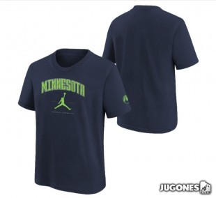 NBA Jordan Cities Minnesota Timberwolves Tee