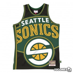Big Face 2.0 Seattle Supersonics Tee