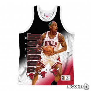 Camiseta Behind the Back Chicago Bulls Dennis Rodman