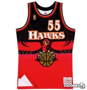 Camiseta Atlanta Hawks Dikembe Mutombo 1996-1997