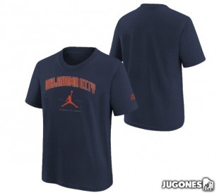 NBA Jordan Cities Oklahoma City Thunder Tee