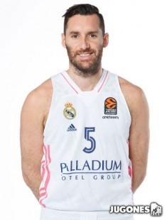 Real Madrid 2020/2021 Jr Rudy Fernandez