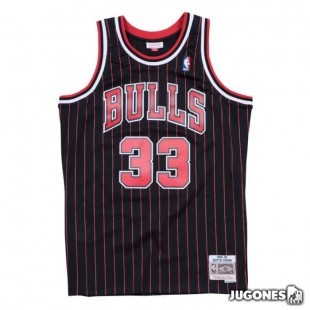 Swingman Jersey Chicago Bulls Alternate 1995-96 Scottie Pippen