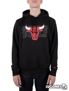 Logo New Era Bulls Hoodie