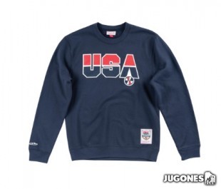 Sudadera Usa Basketball Dream Team 1992 Crew