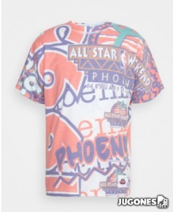 NBA All Star Sublimated Jumbotron 1995 tee