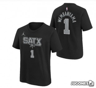 Camiseta San Antonio Spurs Victor Wmbanyama