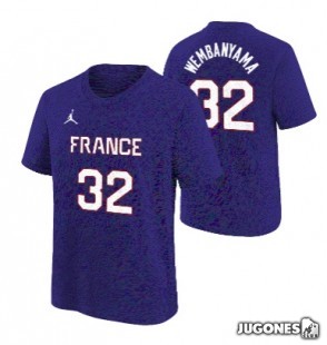Camiseta Francia Victor Wembanyama