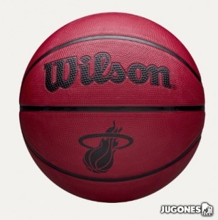 NBA Team Tribute Solid Basketball Miami Heat