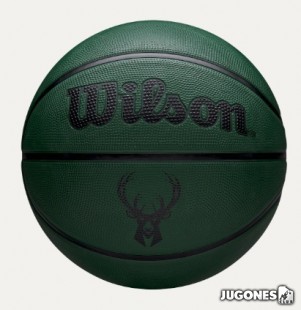 NBA Team Tribute Solid Basketball Milwaukee Bucks