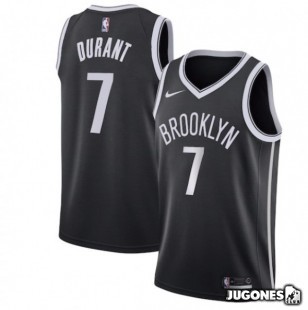 Big Kids` NBA Brooklyn Nets Kevin Durant Jersey