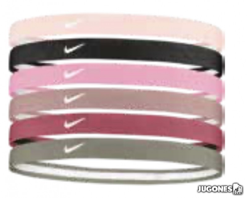 nike accessories swoosh sport headbands 6pk 2.0
