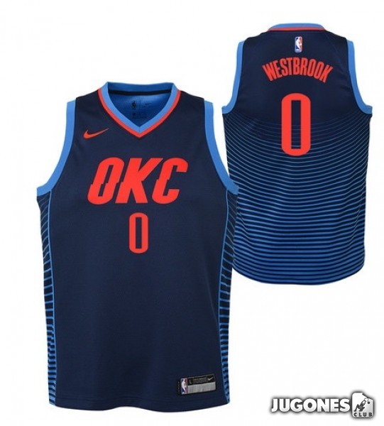 Camiseta City Thunder Rusell Westbrook