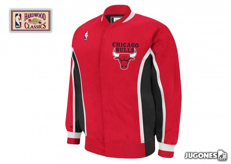 Mitchell & Ness NBA 1992-93 Authentic Chicago Bulls Warm Up Jacket Red