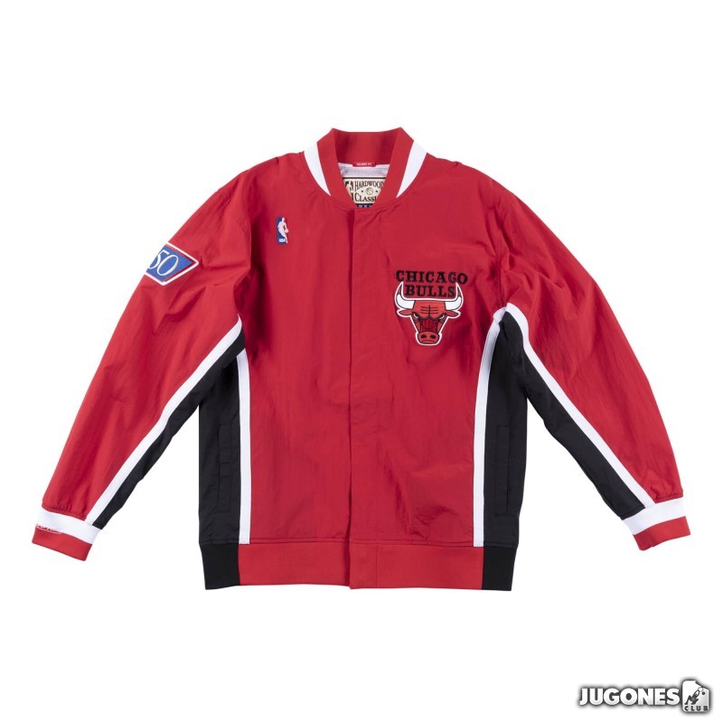 chicago bulls warm up jersey