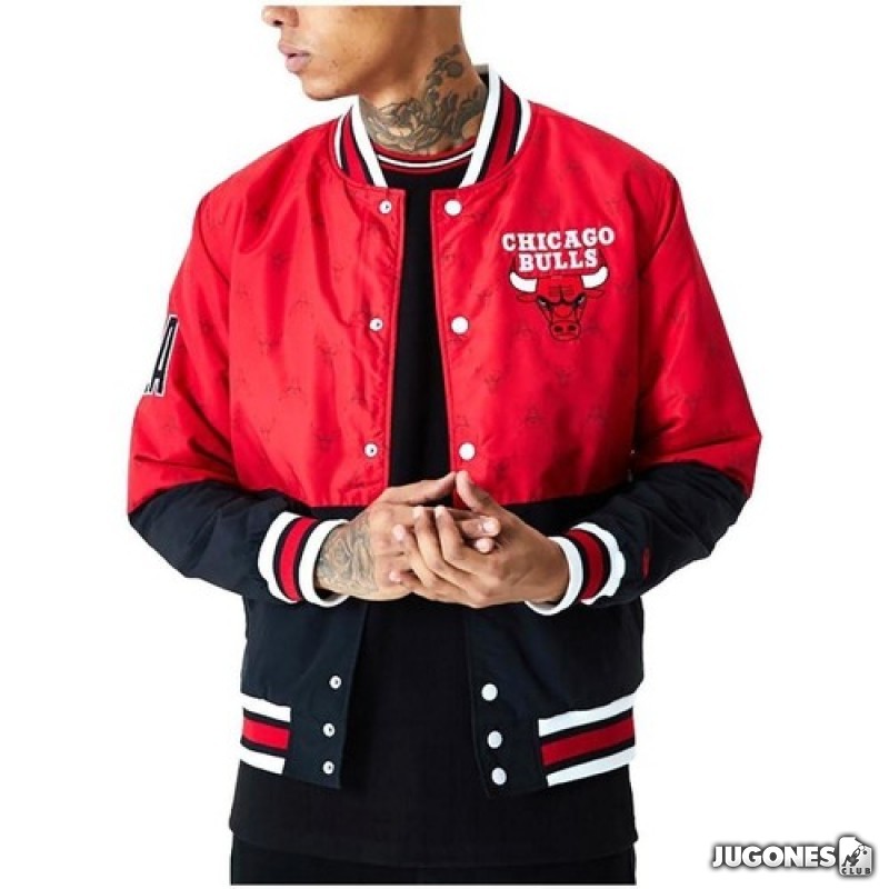 new era bulls jacket