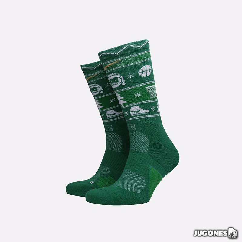 christmas nike elite socks