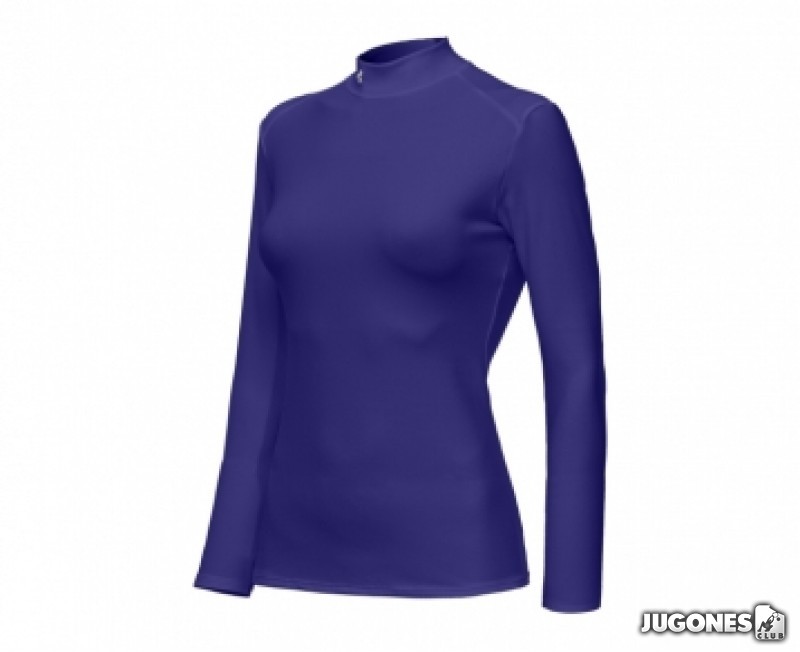 camiseta termica under armour mujer