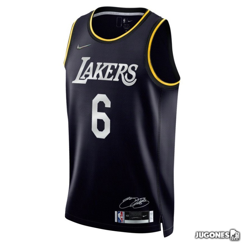 camiseta nba lebron james angeles lakers