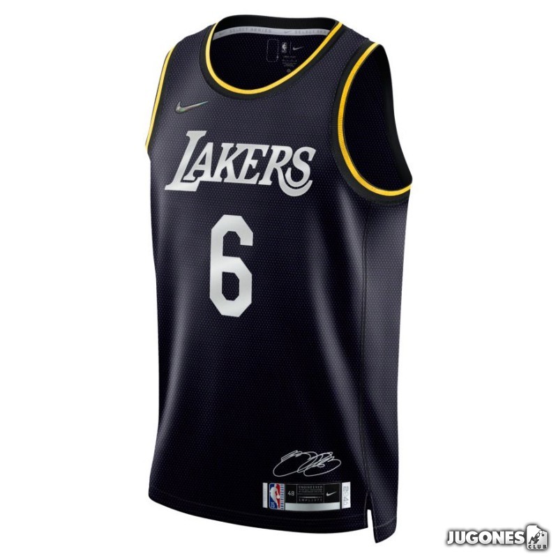 camiseta nba james lakers