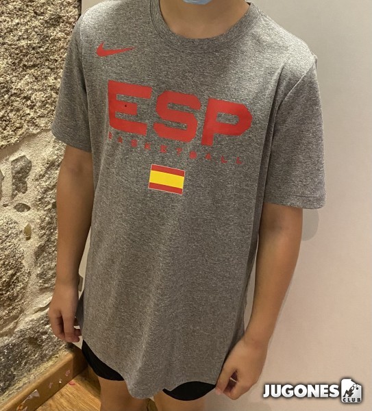 camiseta nike españa jr