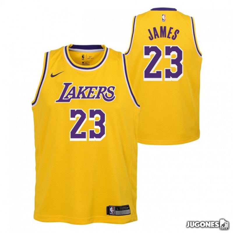 camiseta oficial lebron james lakers