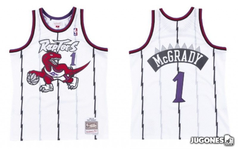 Tracy McGrady Toronto Raptors Purple Front Black Back Jersey