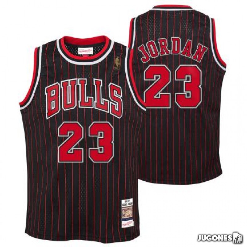 Jordan Chicago Bulls Jersey (Black/Red) S