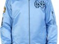 Lightweight Satin Bomber Vintage Logo University of North Carolina