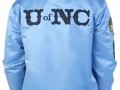 Lightweight Satin Bomber Vintage Logo University of North Carolina