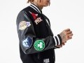 Chaqueta Varsity New Era NBA All Over Badge