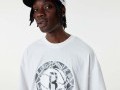 New Era Brooklyn Nets NBA Infill Logo Oversized T-Shirt White