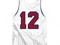 Camiseta Reversible Usa Basketball John Stockton