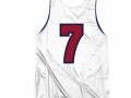 Camiseta Reversible Usa Basketball Larry Bird