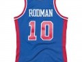Jersey Detroit Pistons Road 1988-89 Dennis Rodman