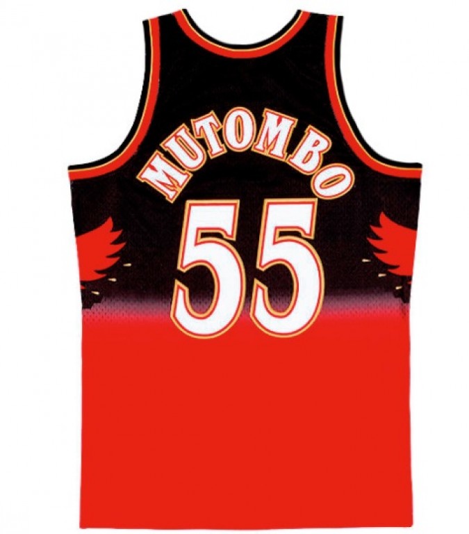 96-97 Atlanta Hawks • Dikembe Mutombo jersey [size L] for Sale in