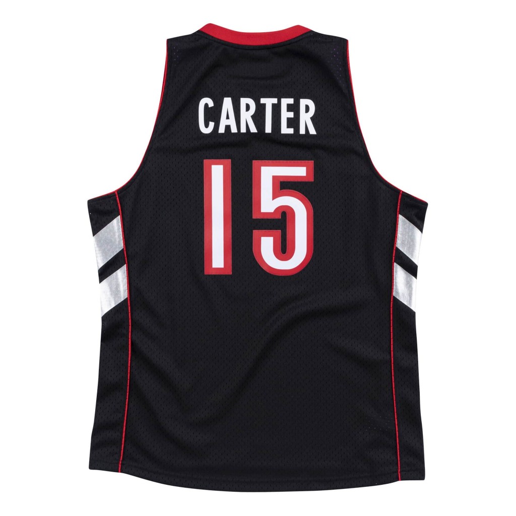 Mitchell & ness nba toronto raptor vince carter camiseta manga corta